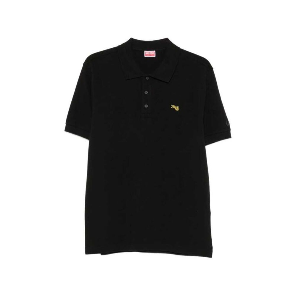Kenzo Men Tiger-Patch Polo Shirt